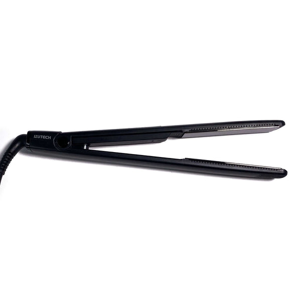 IZUTECH SLIM450 Professional TITANIUM Flat Iron 1 inch for hairstyling, superior quality components, and ergonomic design.