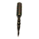 Rainbow-colored ElevateHair Thermal Brush with nylon and boar bristles, lightweight hollowed core, and beechwood handle for heat styling.