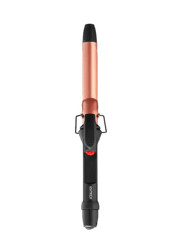 CRX450 Tourmaline Ceramic 1.25 Inch Curling Iron with Adjustable Heat Dial and Dual Voltage for Consistent Temperatures