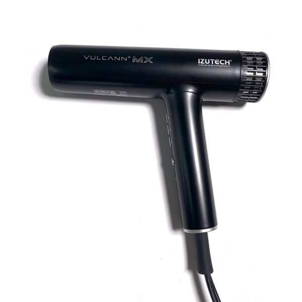 VULCANN MX Professional BLDC 1875W Dryer by IZUTECH, ultra-lightweight hair dryer under 1 lb with strong airflow for rapid drying.