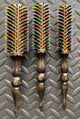 Rainbow Thermal Brush with Boar Bristles and Beechwood Handle