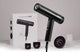 VULCANN MX Professional BLDC 1875W Dryer with accessories and packaging box displayed on a marble surface.