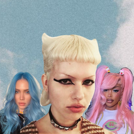 2025 Spring Hair Color Trends: Butter Yellow, Wispy Pink & Crisp Blue