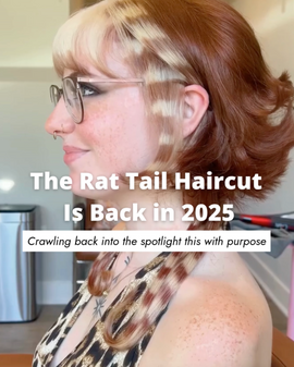 Rat Tail Haircuts Are the Best Trend of 2025