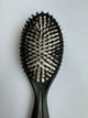 ELEVATE HAIR Cushion Brush by BASS with natural boar bristles and plant-based handle for styling and shining all hair types